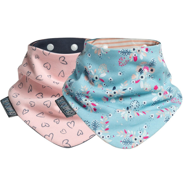 Bloom & Love Neckerbibs - Dribble Bib 2 Pack