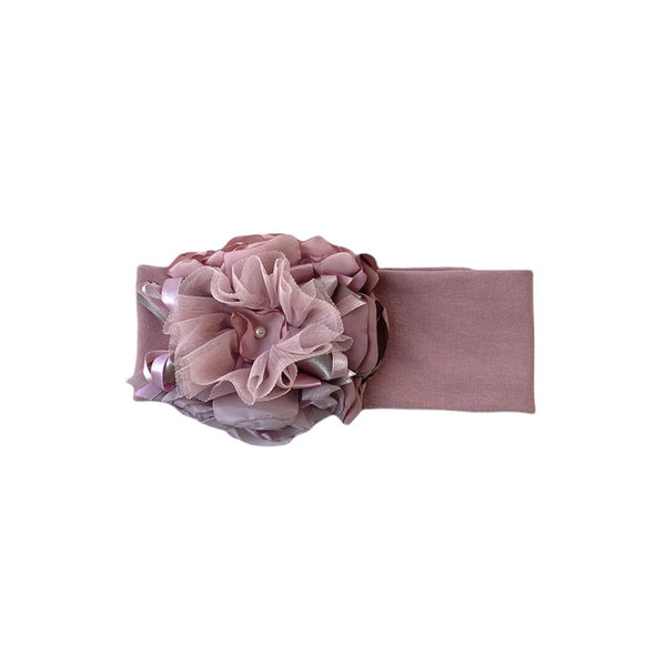 Headband with Big Flower Decor