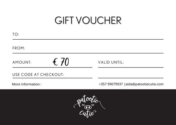 Gift Voucher €70