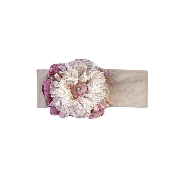 Headband with Big Flower Decor