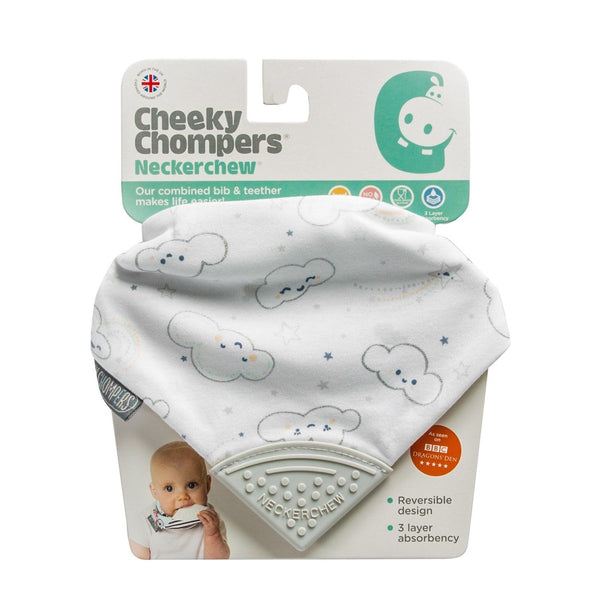 Every Cloud Neckerchew - Teething Dribble Bib