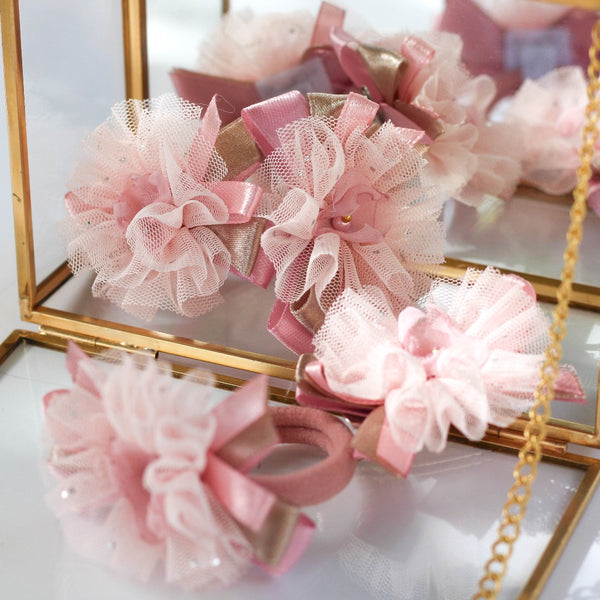 Tulle Flower Hair Band