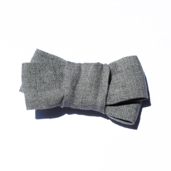 Linen Hair Clip. 3 Colors