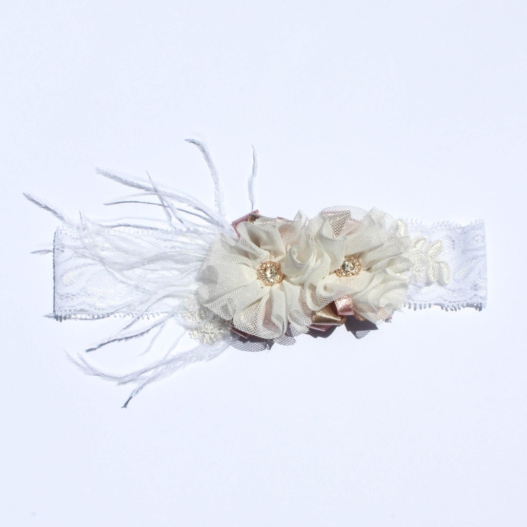 Guipure Posh Headband. 3 Colors