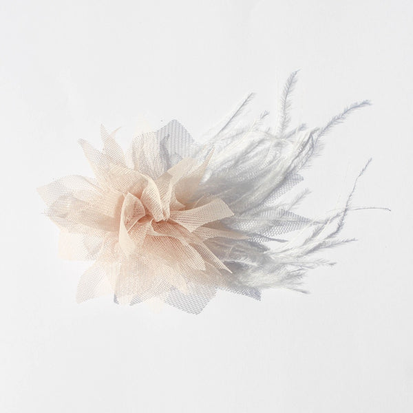 Tulle & Feathers Duo Hair Clip