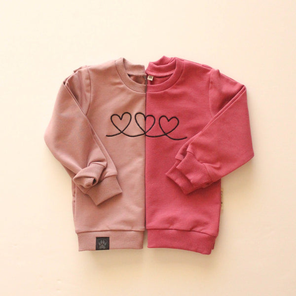 3 Hearts Tracksuit. Faded Cyclamen