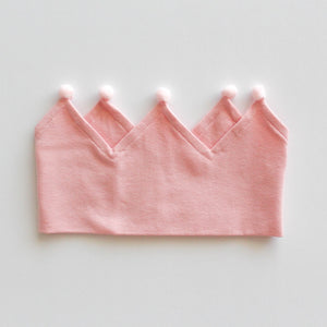 Cotton Crown Headband. Plain