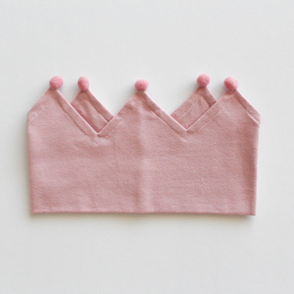 Cotton Crown Headband. Plain