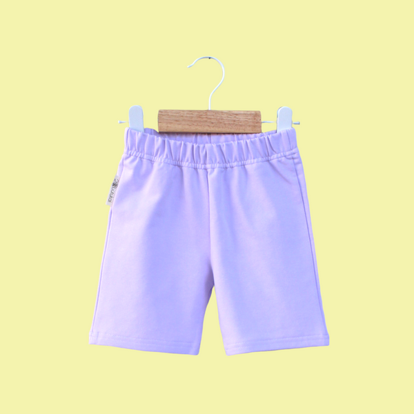 T-shirt & Shorts Set Pastel Lilac