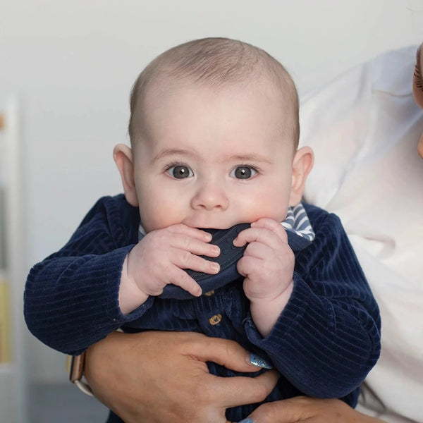 Preppy Stripes Neckerchew - Teething Dribble Bib