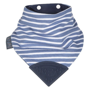 Preppy Stripes Neckerchew - Teething Dribble Bib