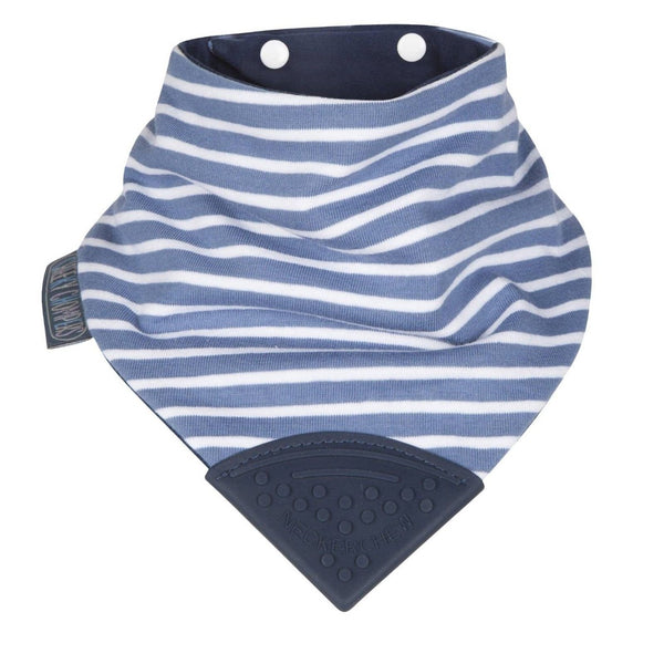 Preppy Stripes Neckerchew - Teething Dribble Bib