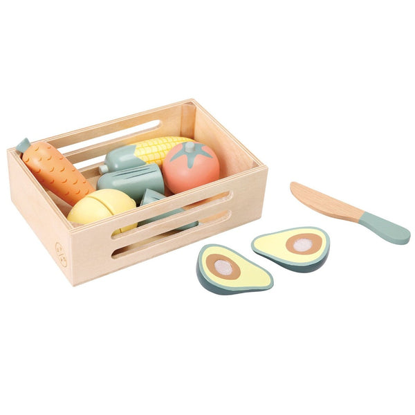 Vegetable Set with Basket