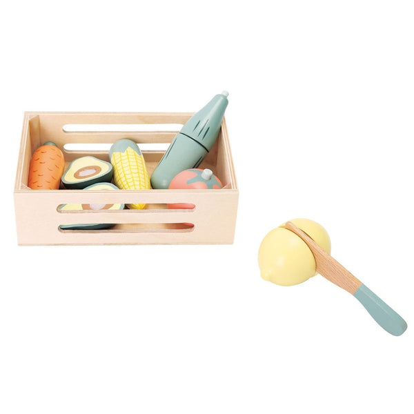 Vegetable Set with Basket