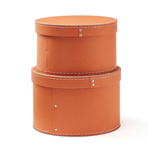 2-Pack Storage Box. Orange