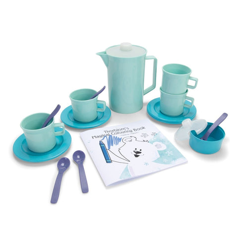 Coffee Set with Coloring Book