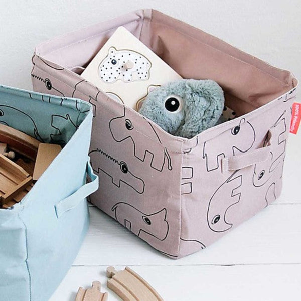 Reversible Soft Storage Basket