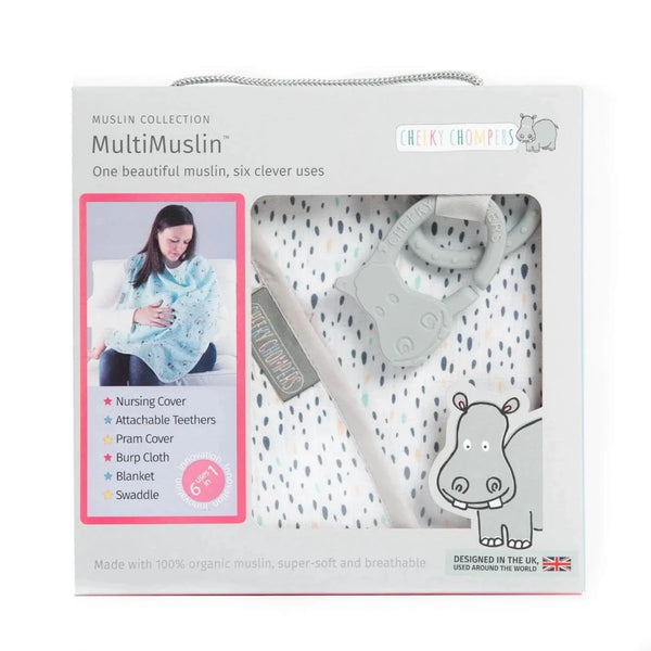 Pear Drop 6 in 1 MultiMuslin - Breastfeeding Cover