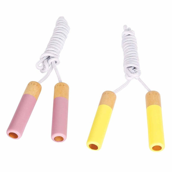 2-Pack Skipping Ropes. Pink & Yellow